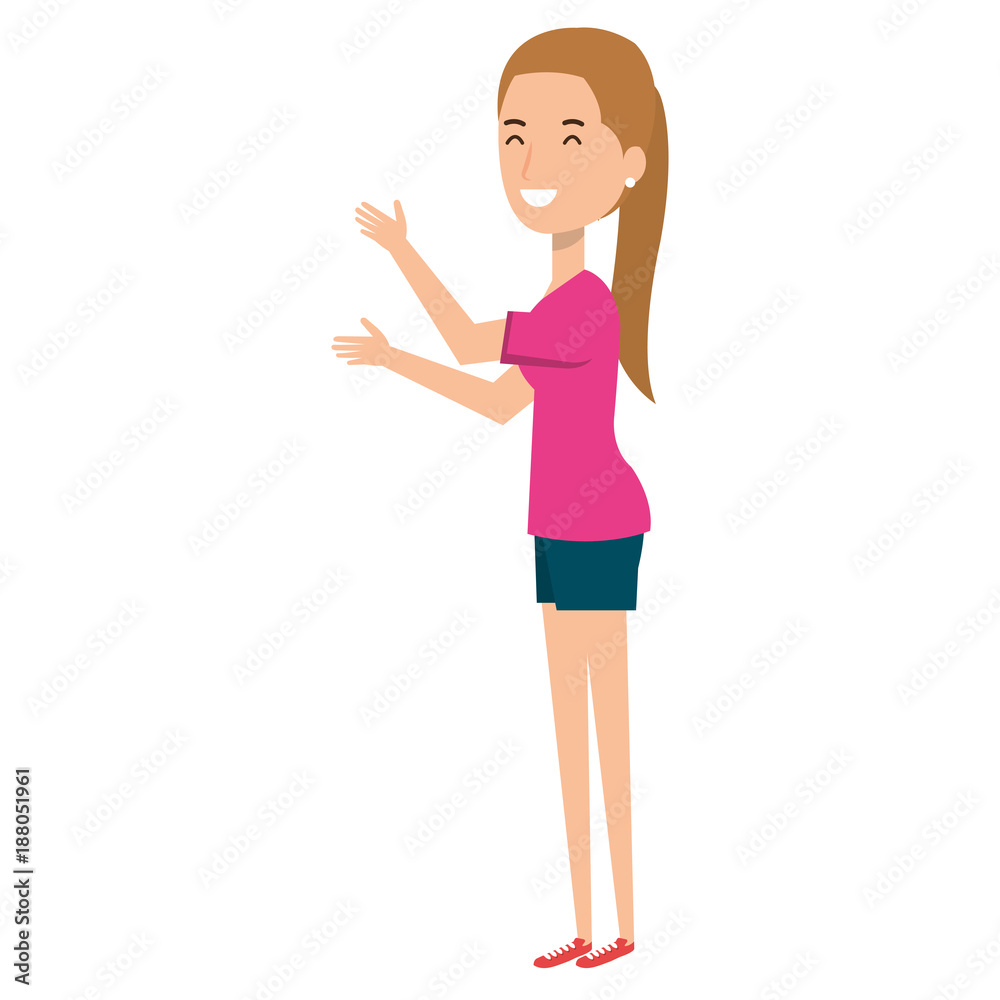 beautiful woman avatar character beautiful woman avatar character