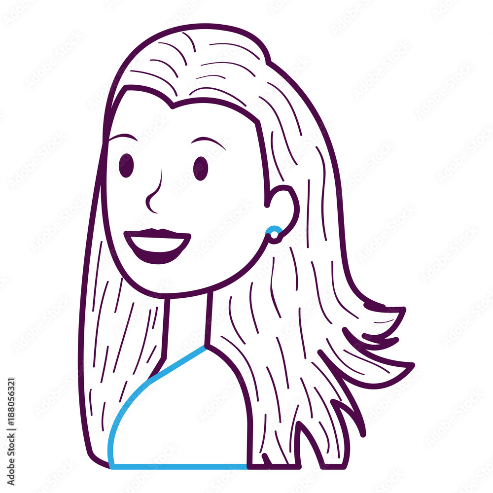 beautiful woman avatar character beautiful woman avatar character