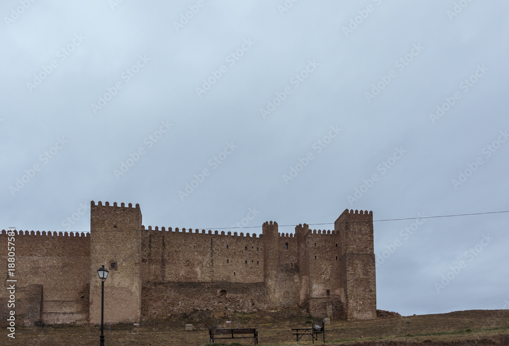 Siguenza Castle, of Arab origin was built in the 12th century , Spain. Siguenza Castle, of Arab origin was built in the 12th century , Spain.