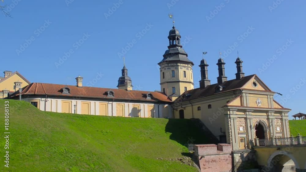 a castle in Nesvezhe, a family estate of the Radzivil a castle in Nesvezhe, a family estate of the Radzivil