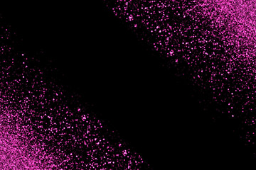 Abstract glitter purple background