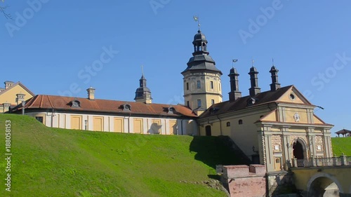 a castle in Nesvezhe, a family estate of the Radzivil photo