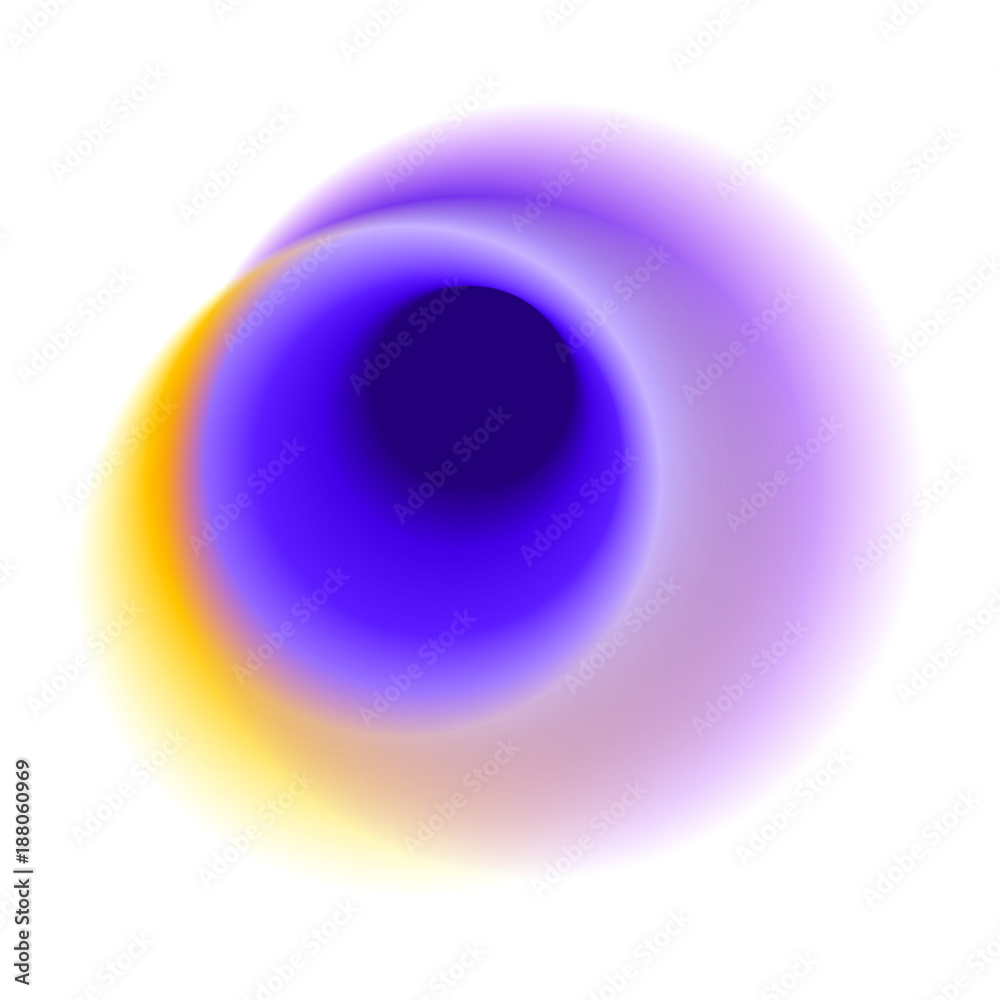 Purple gradient circle isolated on white background. Blue round spot or frame with bright colored texture. Pink blurred vector pattern. Purple gradient circle isolated on white background. Blue round spot or frame with bright colored texture. Pink blurred vector pattern.