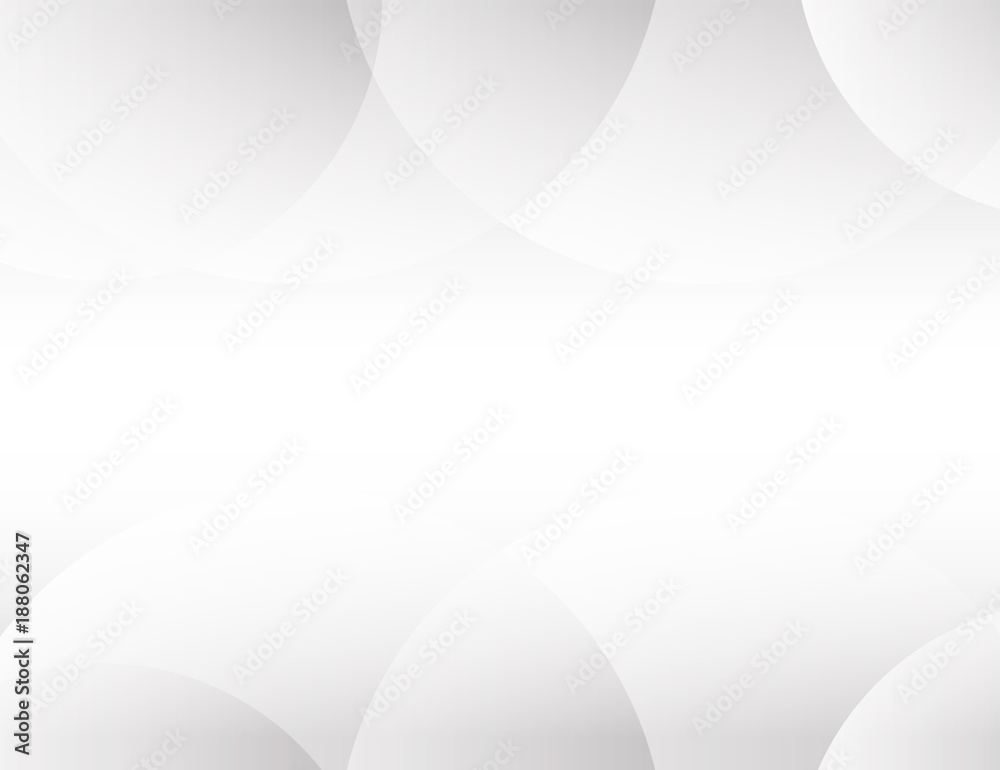 White abstract background vector. Gray abstract. Modern design background for report and project presentation template. Vector illustration graphic. Futuristic and Circular curve shape