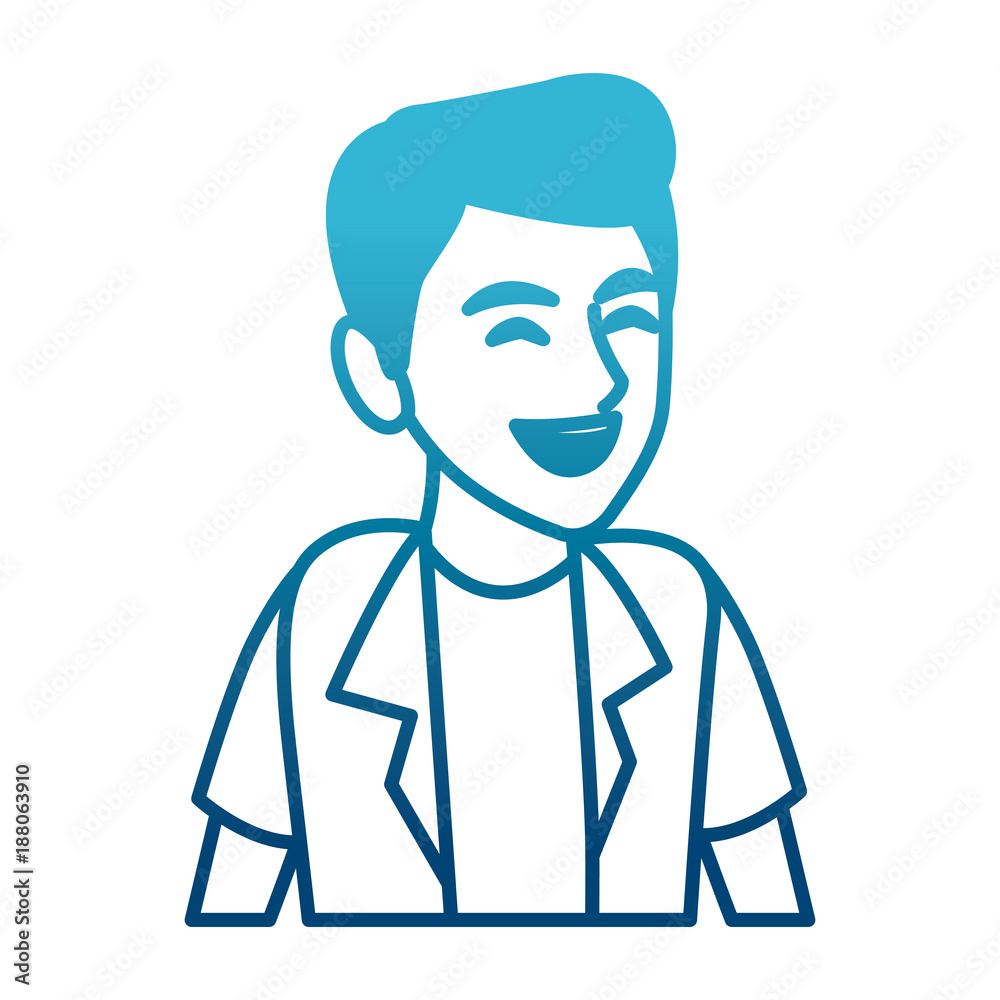 Man profile cartoon icon vector illustration graphic design Man profile cartoon icon vector illustration graphic design