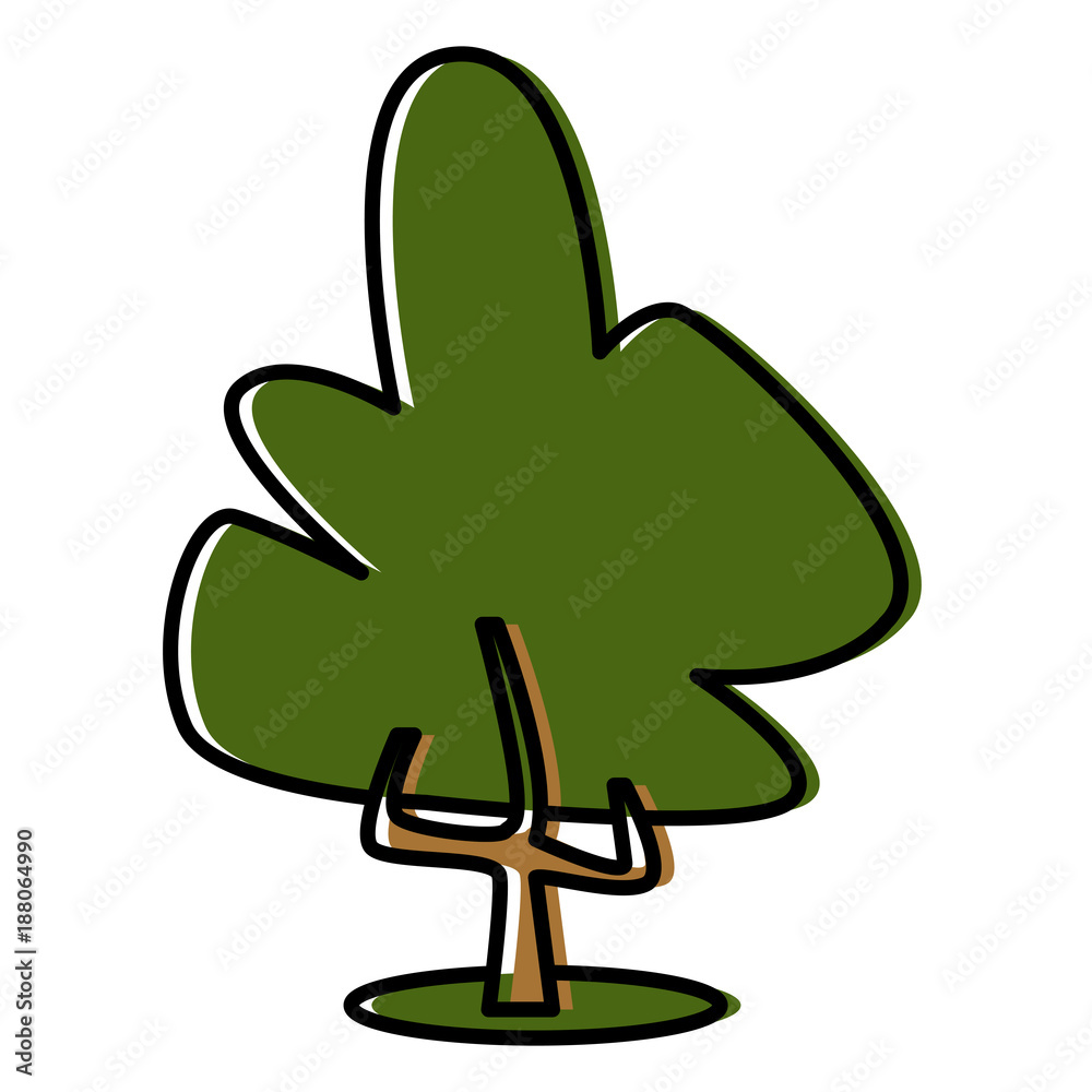 Abstract tree symbol icon vector illustration graphic design Abstract tree symbol icon vector illustration graphic design