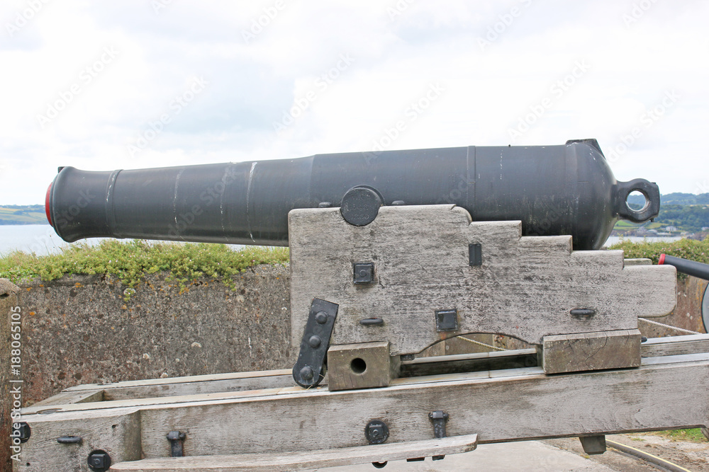 Cannon at Pendennis Castle