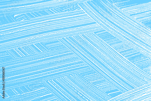 Natural soap texture. Actual light blue foam trace background. Artistic outstanding soap suds. Cleanliness, cleanness, purity concept. Vector illustration.
