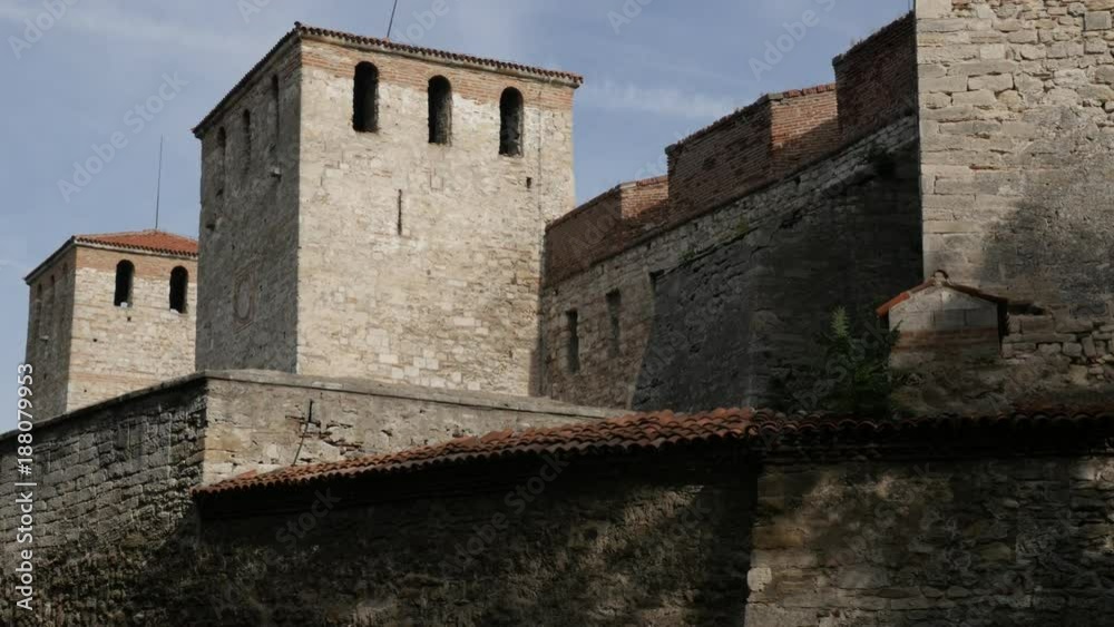Towers of Ottoman fortress called Krepost Baba Vida in northwestern Bulgarian city Towers of Ottoman fortress called Krepost Baba Vida in northwestern Bulgarian city