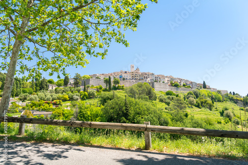 amazing medieval town Saint Paul de Vence in Provence  south France