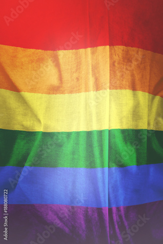The official flag of Gay Pride Movement in both color and dimensions Rainbow Flag, LGBT Flag. Tolerance concept. Tolerance concept. Community with correct color scheme.