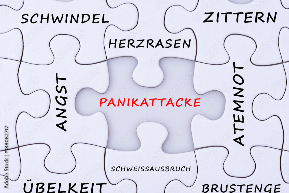 Symptome bei einer Panik Attacke oder Angst Symptome bei einer Panik Attacke oder Angst