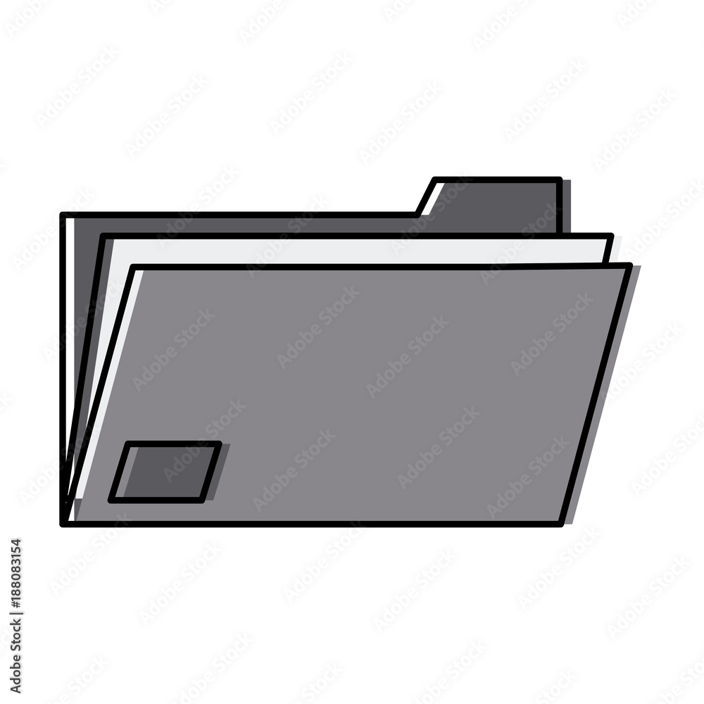 Folder document symbol icon vector illustration graphic design Folder document symbol icon vector illustration graphic design