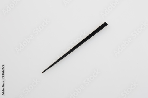 Plastic Food Skewers toothpicks On White Background