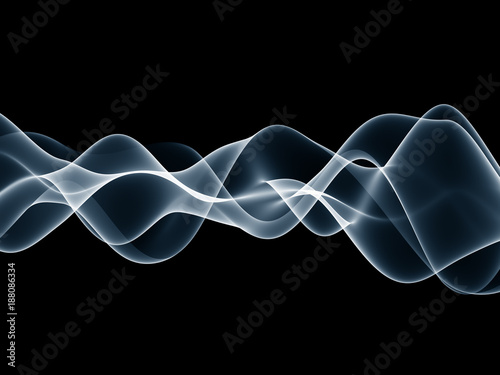abstract smooth background waves