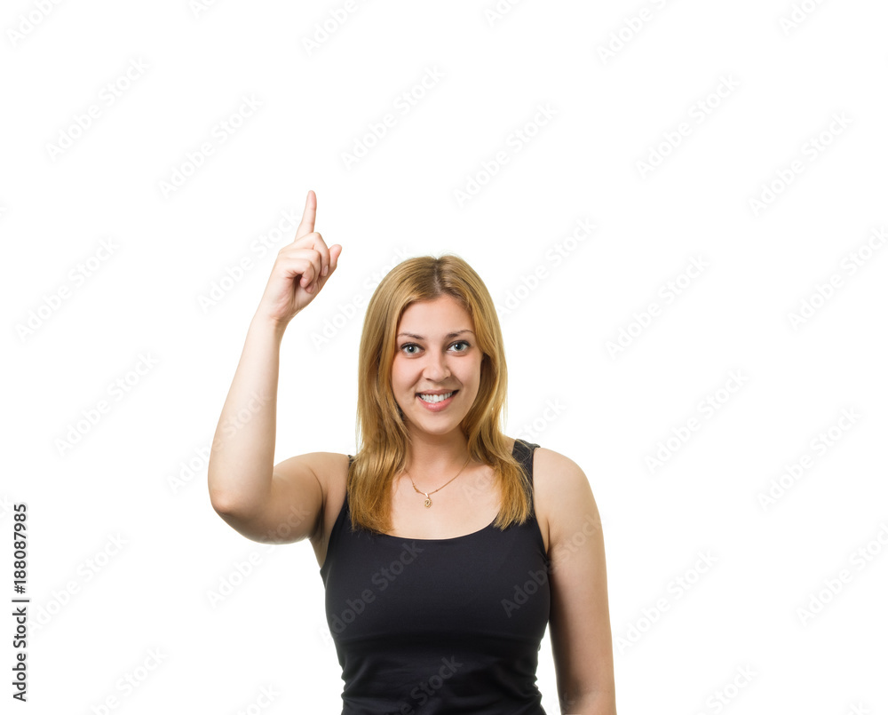 Fototapeta premium Young joyful girl