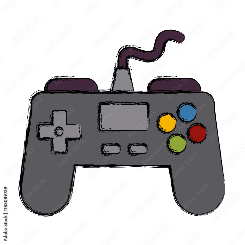 Gamepad videogame symbol icon vector illustration graphic design Gamepad videogame symbol icon vector illustration graphic design