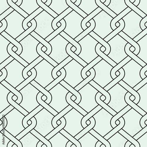 Seamless Fence Pattern 