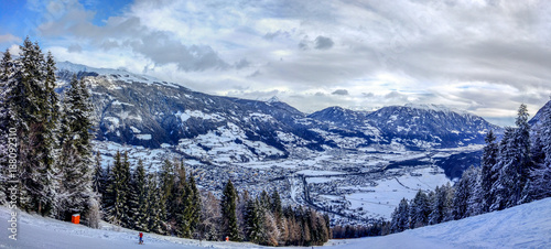 Mountain Panorama of Lienz, Austria