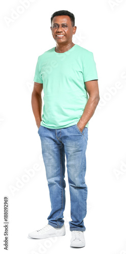 Mature African-American man...