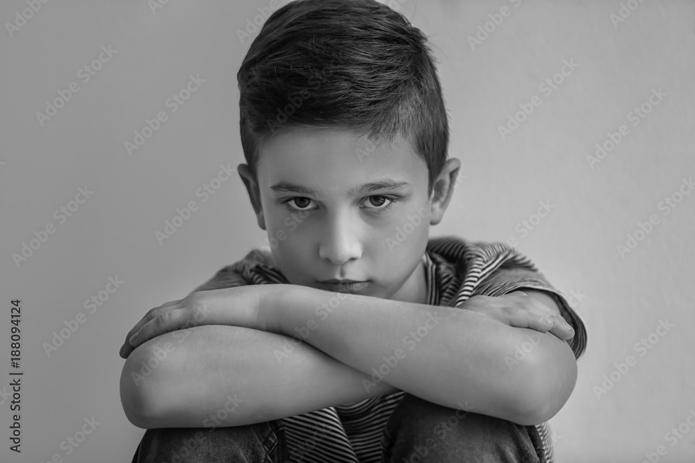 Sad Boy Photo frame effect