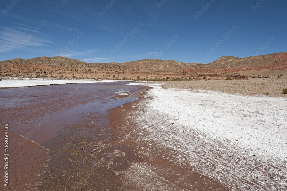 Beautiful bolivian landscape on the road to San Antonio de Lipez - Boliva, South America