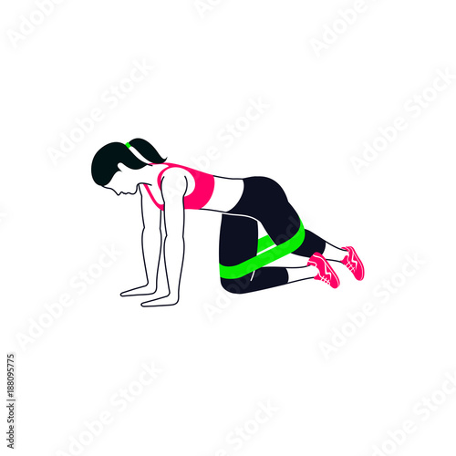 Workout with mini band