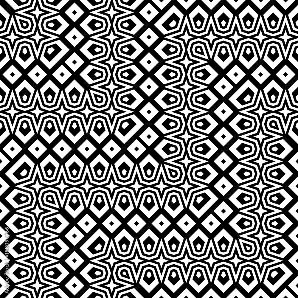 Design seamless monochrome zigzag pattern Design seamless monochrome zigzag pattern