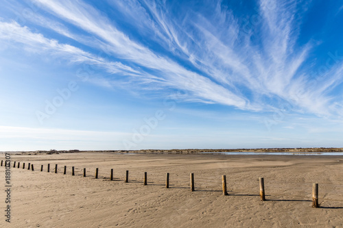 Fototapeta Naklejka Na Ścianę i Meble -  Napoléon beach in Port Saint-Louis du Rhône