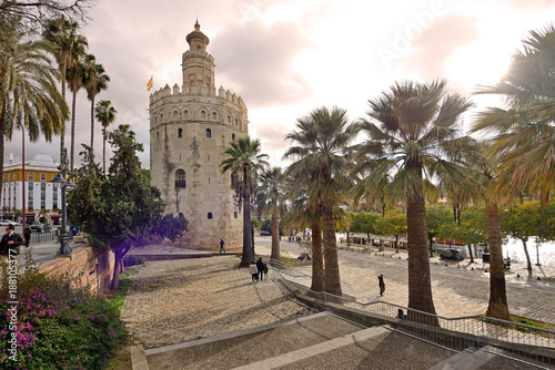 The Gold Tower (La Torre del Oro) Sevilla, Spain