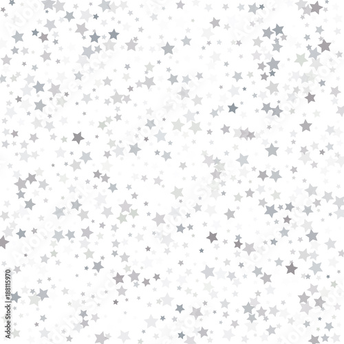 Scandinavian pattern with stars. Stock vector. Vector