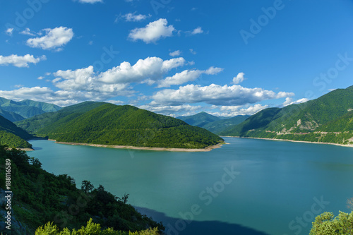 Tbilisi Reservoir in the mountains. Reservoir in the mountains.