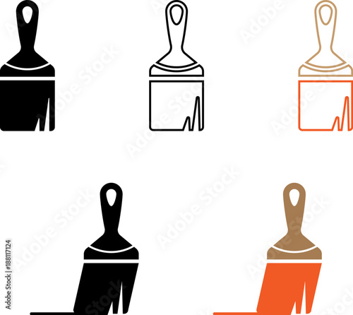 Paint Brush Icon Collection