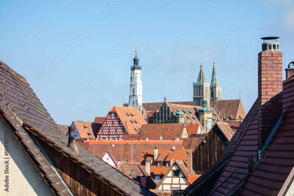 Panorama von Rothenburg