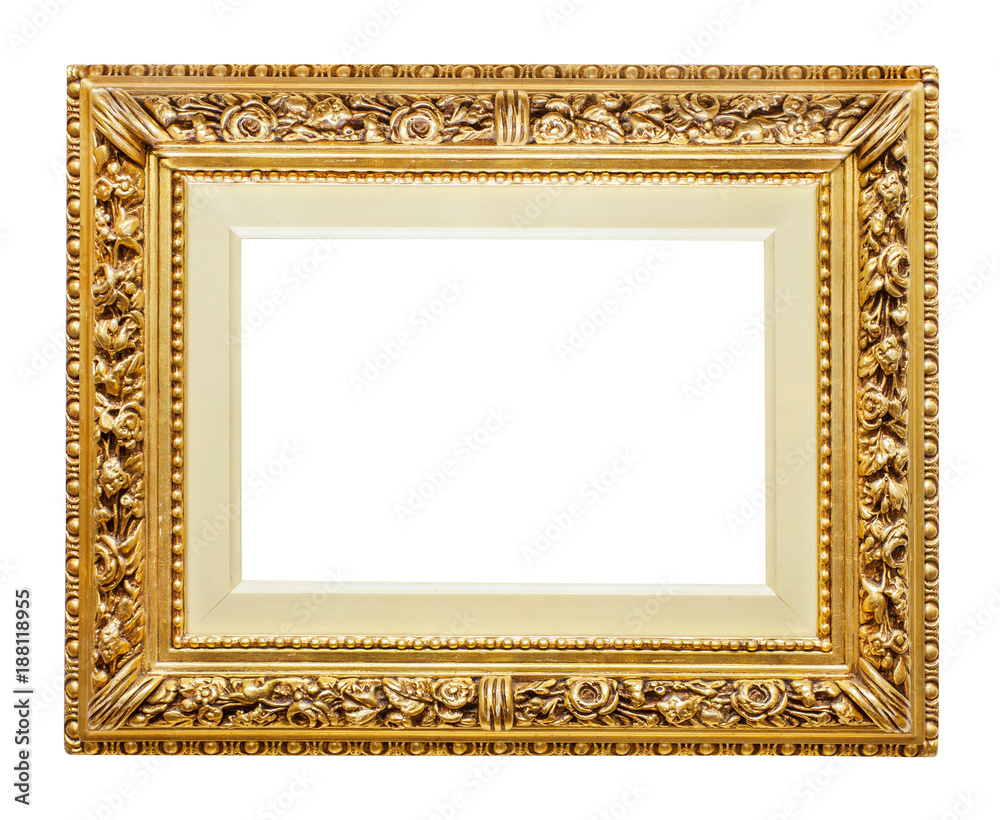 Fototapeta premium Carved picture frame
