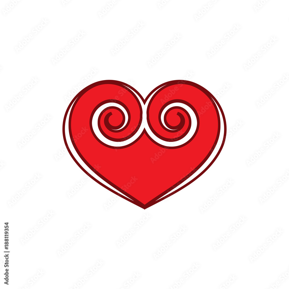 Heart red sign Heart red sign