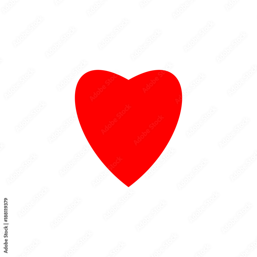 Heart red sign Heart red sign