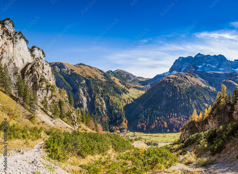 Fototapeta premium Großer Ahornboden Karwendelgebirge