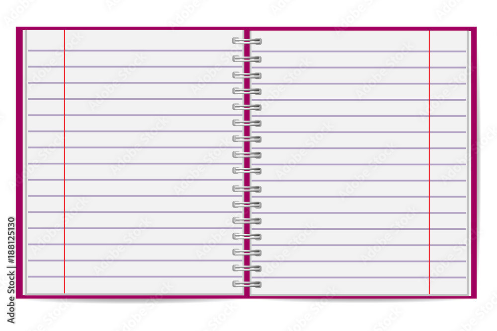 Open blank magazine template on transparent background. Horizontal catalog, book. Mockup booklet. Vector Open blank magazine template on transparent background. Horizontal catalog, book. Mockup booklet. Vector