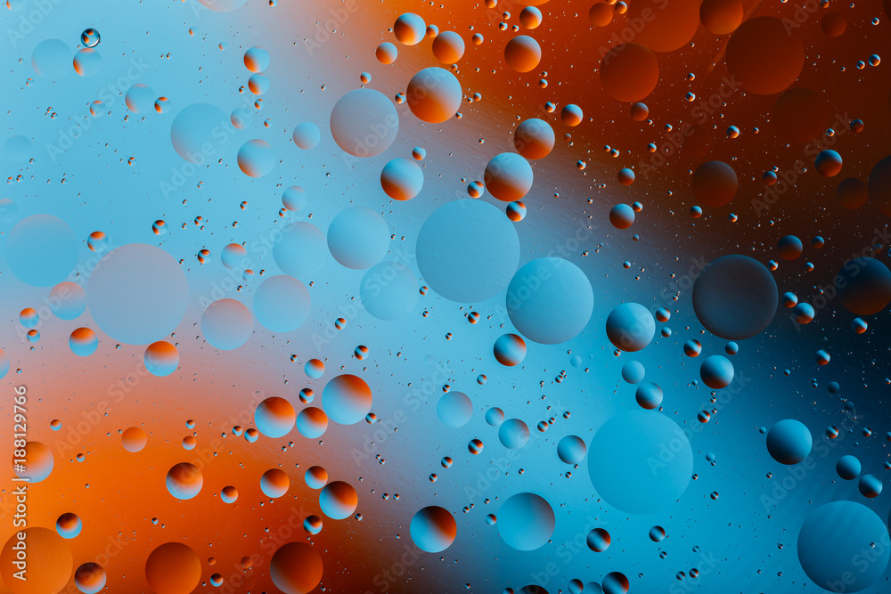 Abstract background with multicolored circles. Close-up Abstract background with multicolored circles. Close-up