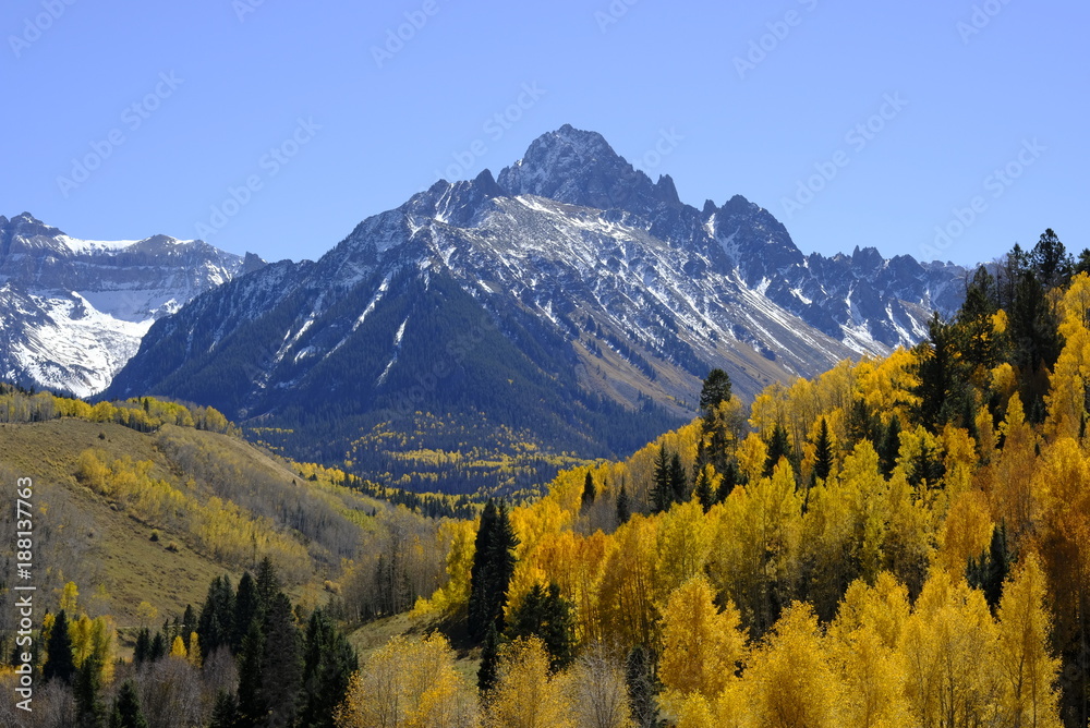 Mount Sneffles in Autumn