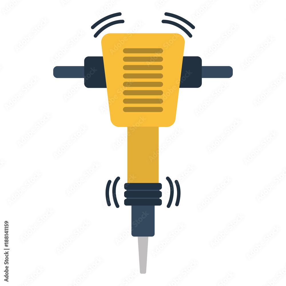 Icon of Construction jackhammer Icon of Construction jackhammer