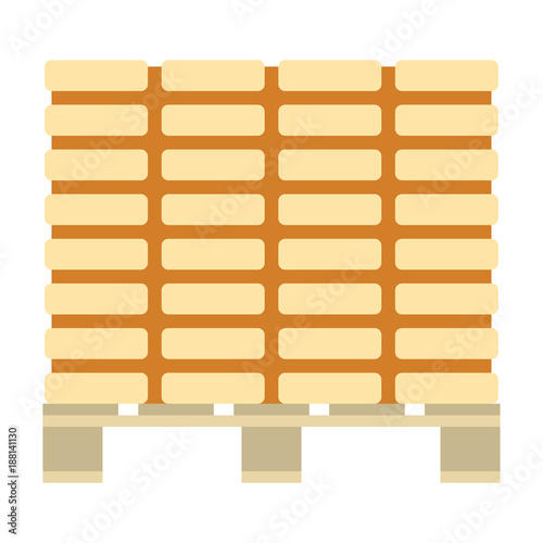 Icon of construction pallet