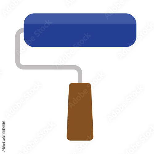 Icon of construction paint brushes