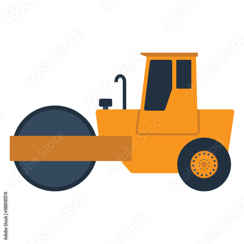 Icon of road roller