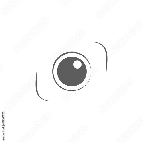 logo camera icon. Elements of photo and video icon. Premium quality graphic design. Signs, outline symbols collection icon for websites, web design, mobile app, info graphic