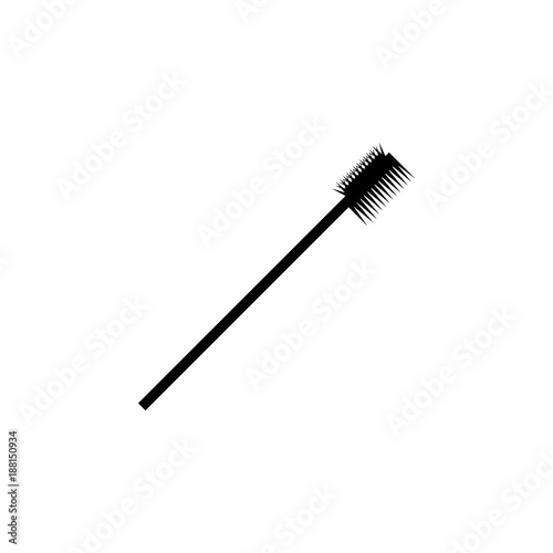 comb for the eyebrows icon. Elements of beauty saloon icon. Premium quality graphic design. Signs, outline symbols collection icon for websites, web design, mobile app