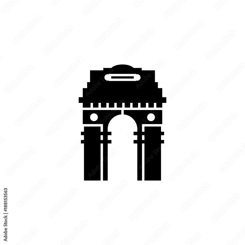 the gates of India icon. Elements of Indian Culture icon. Premium quality graphic design. Signs, outline symbols collection icon for websites, web design, mobile app, info graphic the gates of India icon. Elements of Indian Culture icon. Premium quality graphic design. Signs, outline symbols collection icon for websites, web design, mobile app, info graphic