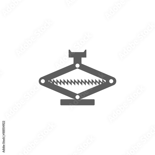 car jack icon. Elements of car repair icon. Premium quality graphic design. Signs, outline symbols collection icon for websites, web design, mobile app, info graphic