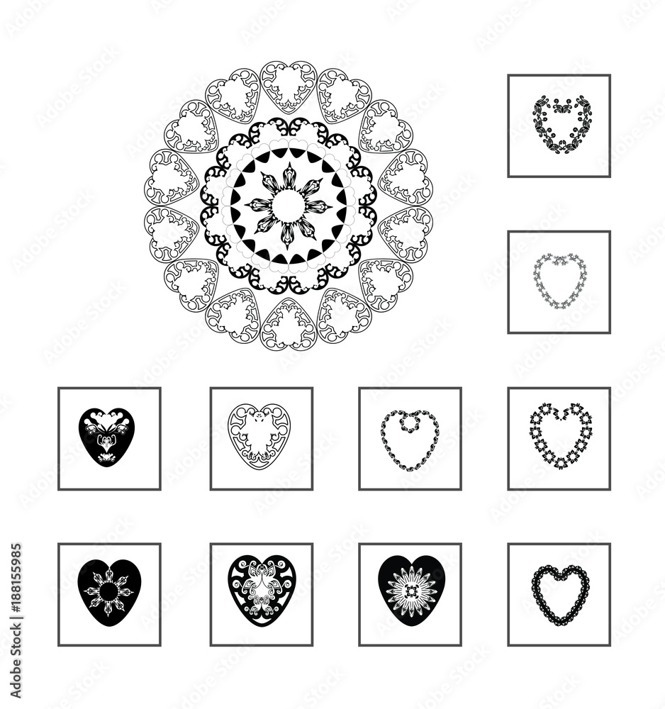 Ornaments Harts 1